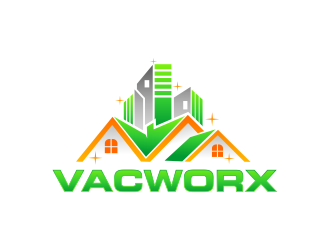 Vacworx logo design by akhi