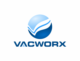 Vacworx logo design by mutafailan