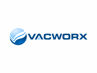 Vacworx logo design by mutafailan