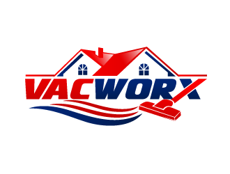 Vacworx logo design by THOR_