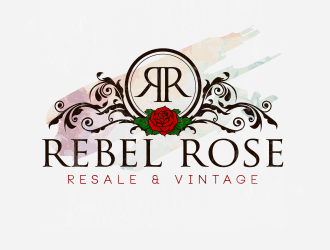 Rebel Rose - Resale & Vintage logo design by schiena