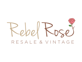 Rebel Rose - Resale & Vintage logo design by ohtani15