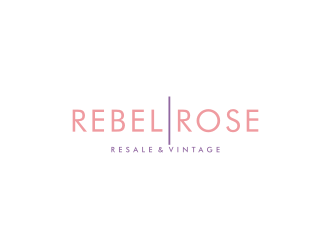 Rebel Rose - Resale & Vintage logo design by bricton
