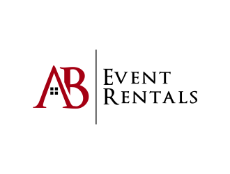 AB Event Rentals logo design by akhi