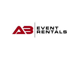 AB Event Rentals logo design by akhi