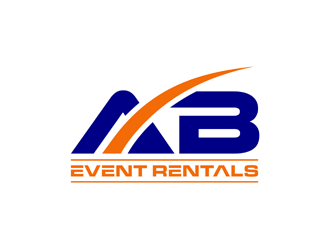 AB Event Rentals logo design by alby