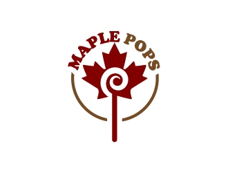 Maple Pops logo design by jaize