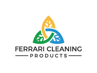Ferrari Cleaning Products logo design by mhala