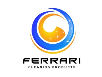 Ferrari Cleaning Products logo design by logoguy