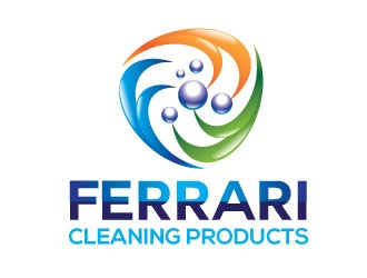Ferrari Cleaning Products logo design by logoguy