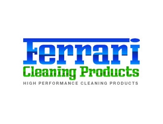 Ferrari Cleaning Products logo design by AYATA