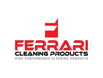 Ferrari Cleaning Products logo design by AYATA