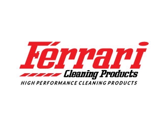 Ferrari Cleaning Products logo design by AYATA