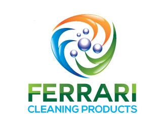 Ferrari Cleaning Products logo design by logoguy