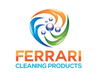 Ferrari Cleaning Products logo design by logoguy