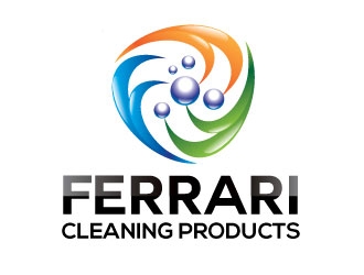 Ferrari Cleaning Products logo design by logoguy