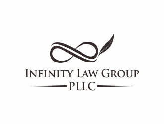 Infinity Law Group, PLLC logo design by sodimejo