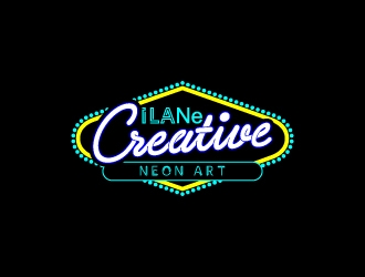 Ilan Creative Neon Art logo design by jaize