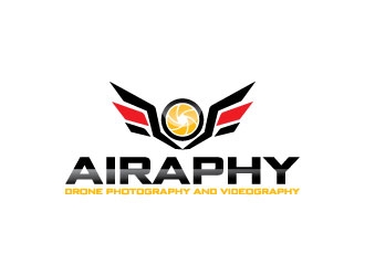 airaphy logo design by Erasedink