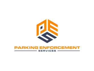 parking enforcement services - PES logo design by scolessi