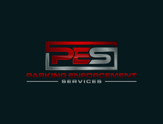 parking enforcement services - PES logo design by ndaru