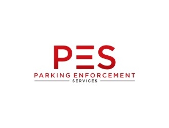 parking enforcement services - PES logo design by sabyan