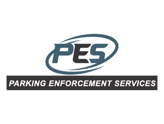 parking enforcement services - PES logo design by Suvendu