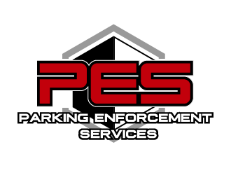 parking enforcement services - PES logo design by axel182