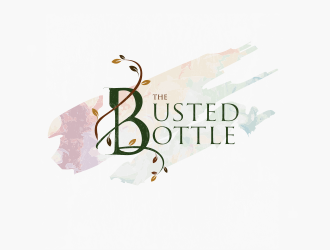 The Busted Bottle logo design by schiena
