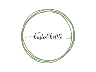 The Busted Bottle logo design by ndaru
