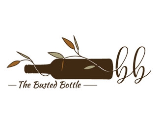 The Busted Bottle logo design by logoguy