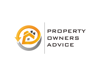 Property Owners Advice logo design by stark