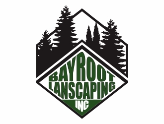 BayRoot Landscaping Inc. logo design by Ibbalembun