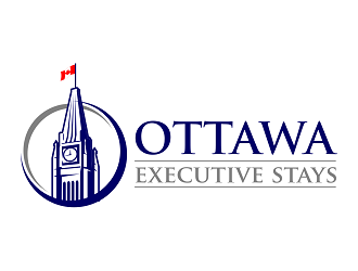 Ottawa Executive Stays logo design by haze