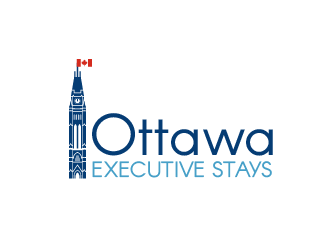 Ottawa Executive Stays logo design by justin_ezra