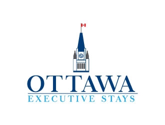 Ottawa Executive Stays logo design by Erasedink