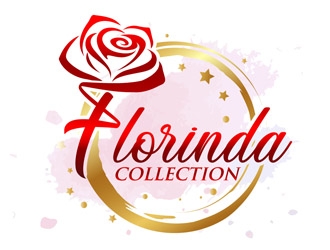 Florinda Collection logo design by DreamLogoDesign