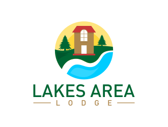 Lakes Area Lodge logo design by Dakon