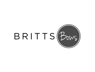 Britts Bows logo design by ndaru