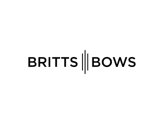 Britts Bows logo design by dewipadi