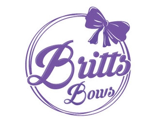 Britts Bows logo design by logopond