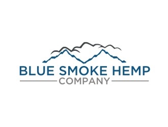Blue Smoke Hemp Company logo design by Diancox