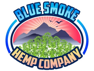 Blue Smoke Hemp Company logo design by uttam