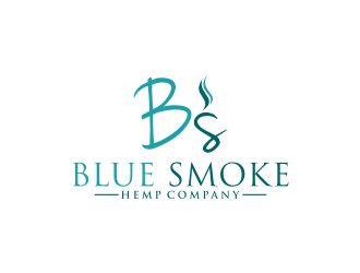 Blue Smoke Hemp Company logo design by bricton