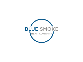 Blue Smoke Hemp Company logo design by vostre