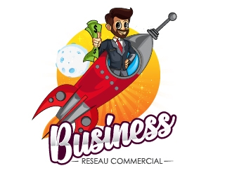 BUSINESS RESEAU COMMERCIAL logo design by dorijo