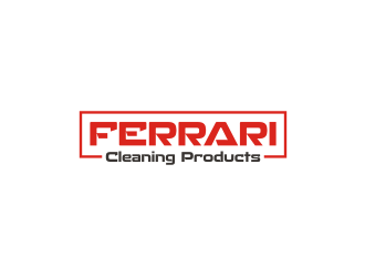Ferrari Cleaning Products logo design by Zeratu