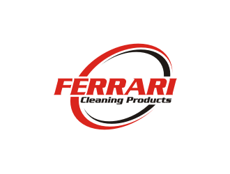 Ferrari Cleaning Products logo design by Zeratu