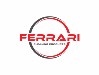 Ferrari Cleaning Products logo design by afra_art