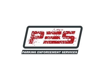 parking enforcement services - PES logo design by opi11